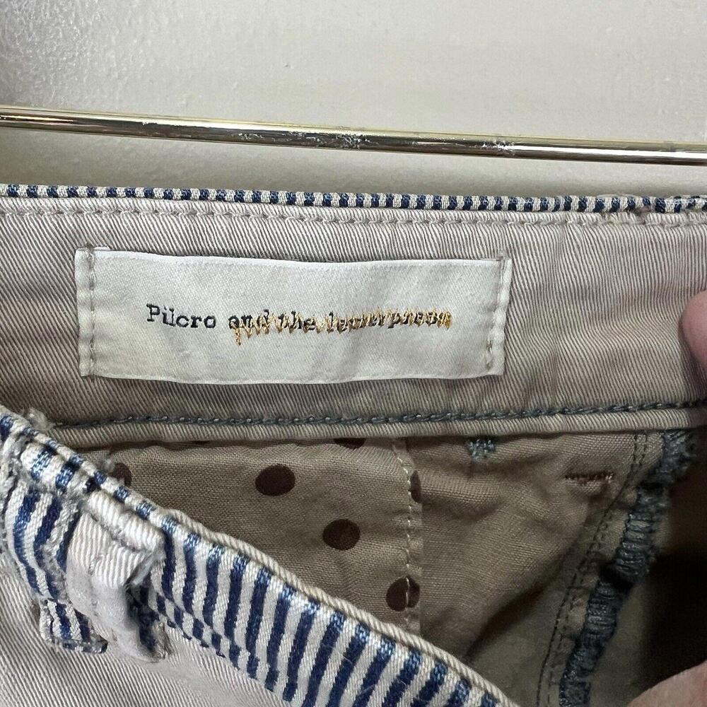 Pilcro and‎ the Letterpress Anthropologie Hyphen Fit Chino Pants Size 28 - Picture 4 of 5